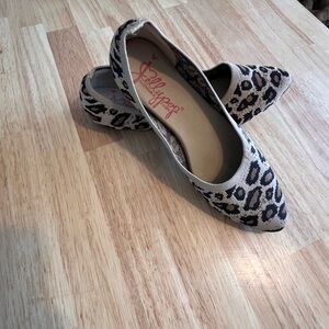 Jellypop Leopard flats size 9